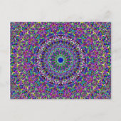 Happy Bohemian Oerwoud Mandala Briefkaart (Voorkant)