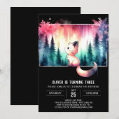 Happy Boho Cat Birthday Kaart (Voorkant / Achterkant)