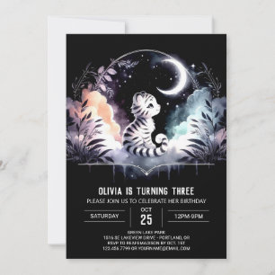 Happy Boho Tiger Birthday Kaart