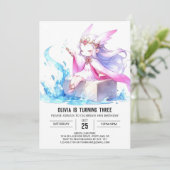 Happy Boho Wizard Verjaardag Kaart (Staand voorkant)