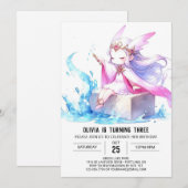 Happy Boho Wizard Verjaardag Kaart (Voorkant / Achterkant)