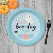 Happy Boo-Day Halloween Verjaardag Papieren Bordje