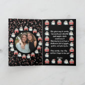 Happy Boo Day Schattige Ghost foto Halloween kaart (Binnen)