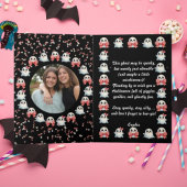 Happy Boo Day Schattige Ghost foto Halloween kaart