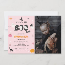 Happy Boo Day | Spooky BOO Day Celebration Foto Kaart