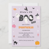 Happy Boo Day | Spooky BOO Day Celebration Kaart (Voorkant)