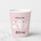 Happy Boo Day | Spooky BOO Day Celebration Papieren Bekers (Voorkant)