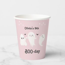 Happy Boo Day | Spooky BOO Day Celebration Papieren Bekers