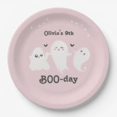 Happy Boo Day | Spooky BOO Day Celebration Papieren Bordje (Voorkant)