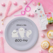 Happy Boo Day | Spooky BOO Day Celebration Papieren Bordje (Feest)
