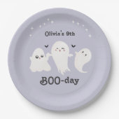 Happy Boo Day | Spooky BOO Day Celebration Papieren Bordje (Voorkant)