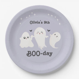 Happy Boo Day | Spooky BOO Day Celebration Papieren Bordje