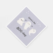 Happy Boo Day | Spooky BOO Day Celebration Servet (Hoek)