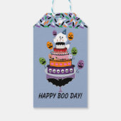 Happy Boo Day viering Cadeaulabel (Achterkant)