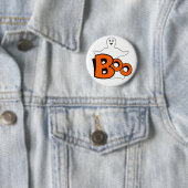 Happy Boo Ghost Ronde Button 5,7 Cm (In situ)
