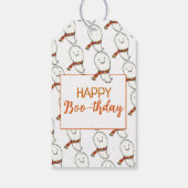 Happy Boo-thday Birthday Cadeaulabel (Achterkant)