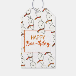 Happy Boo-thday Birthday Cadeaulabel