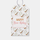 Happy Boo-thday Birthday Cadeaulabel (Voorkant)