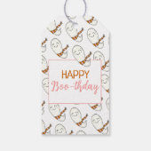 Happy Boo-thday Birthday Cadeaulabel (Achterkant)