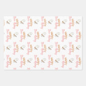 Happy Boo-thday Ghosts Inpakpapier Vel (Voorkant)