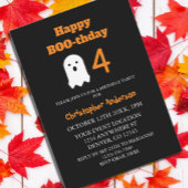 Happy BOO-thday Halloween Birthday Kaart
