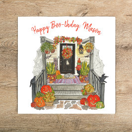 Happy Boo-thday Party Servet