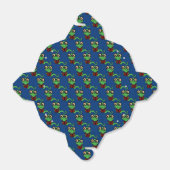 Happy Bookworm Blauwgroen Bedankdoosjes (Uitgevouwen)