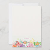 Happy Border-uitnodiging Kaart (Achterkant)