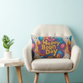 Happy Born Day Cake Kussen (Stoel)