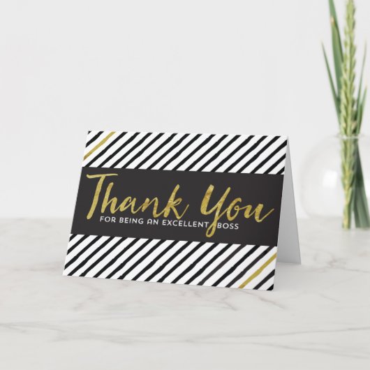 Happy Boss Day Bedankkaart (Voorkant)