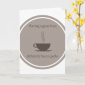 Happy Boss Day Card Kaart (Gele Bloem)