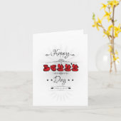 Happy Boss Day Kaart (Gele Bloem)