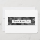Happy Boss Day Kaart (Voorkant)