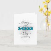 Happy Boss Day Kaart (Gele Bloem)