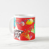 Happy Boss Day Koffiemok (Voorkant links)
