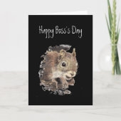 Happy Boss Day, om er maar één in nuthouse te vind Kaart (Voorkant)