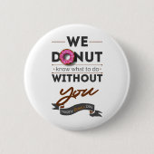 Happy Boss Day Ronde Button 5,7 Cm (Voorkant)