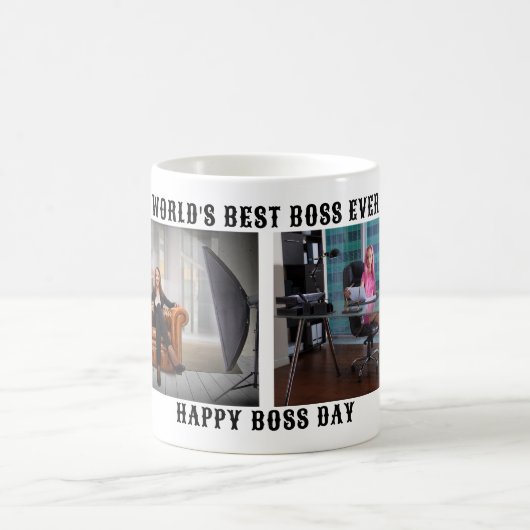 Happy Boss Day 's Werelds beste baas koffie kerami Koffiemok (Center)