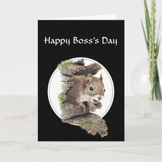 Happy Boss Day, van ons allemaal... Kaart (Voorkant)