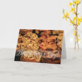 Happy Boss's Day appeltaart Kaart (Gele Bloem)