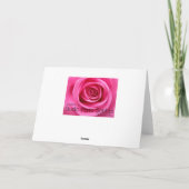 Happy Boss's Day Blauw lint cadeau Kaart (Achterkant)