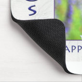 Happy Boss's Day Bloemenvlinder Muismat (Hoek)