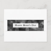 Happy Boss's Day (bokeh) Briefkaart (Voorkant)