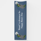 Happy Boss's Day Dinosaur Funny Mannelijk Personal Spandoek (Verticaal)