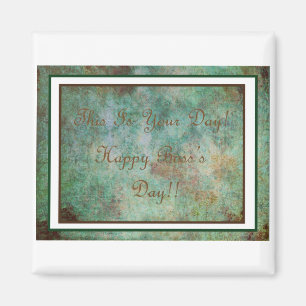 Happy Boss's Day Frig Magnet! Magneet