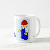 Happy Boss's Day humor. Funny Boss Day Koffiemok (Voorkant rechts)