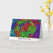 Happy Boss's Day met @ ampersat teken Kaart (Gele Bloem)