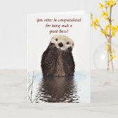 Happy Boss's Day met andere grappige Boss's Day Kaart (Gele Bloem)