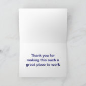 Happy Boss's Day met toetsenbord en aangepaste tek Kaart (Binnen)