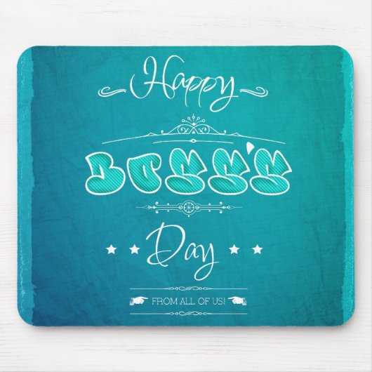 Happy Boss's Day Muismat (Voorkant)